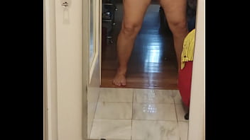 Preview 1 of Sissy Maid Punishment - Moving my ass with the cage