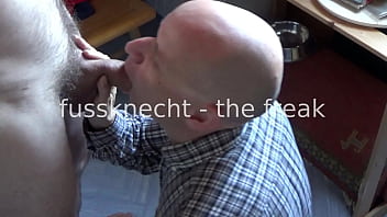 Preview 1 of Fresh Frist Time Seal Open - Cum Feeding The Freak In The Back Office