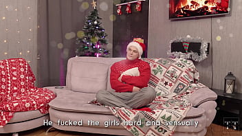 Preview 1 of Holly Halston - This Asian slut will remember this Christmas for the rest of her life