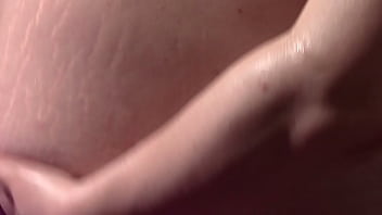 Preview 3 of Kate Pearce - BBW Tina Snua Rubs Her Tits &amp_ Belly In Stockings - Smoking Smoker Fat