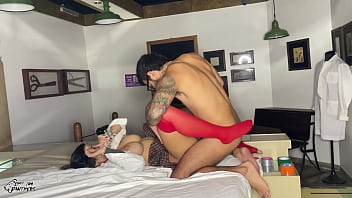 Preview 2 of Hollywood Stars - Petite Student Tied up and Gagged Gets Fucked and Dominated Hard with Multiple Creampies!
