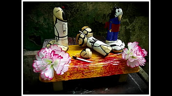 Preview 3 of Juvenile Dped - Unfinished Dildo art business - Why paint some cocks and dicks is not art ?