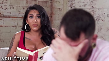 Preview 1 of Mack Susan - ADULT TIME Transfixed - Latina Jane Marie Comforts Johnny Hill with Intimate Trans Anal