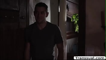 Preview 1 of Toronto Porn - Busty TS throats stepbrother big boner