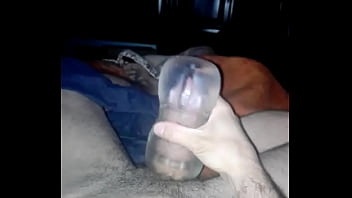 Preview 2 of Dude New Xxx - Jerking with my fleshlight!