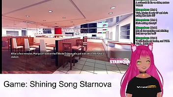 Preview 3 of Young Ladke Budhi Aurat Xxx - VTuber LewdNeko Plays Shining Song Starnova Mariya Route Part 1