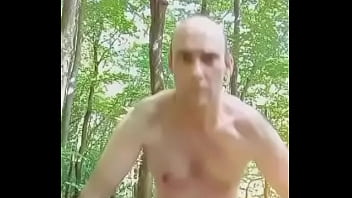 Preview 2 of Pornyhivi - Push-ups in the woods