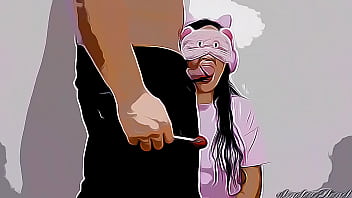 Preview 2 of Brother Msag Sister - Mi Sobrina en ley Quiere una Chupeta y yo la Enga&ntilde_o Para meterle mi Polla en su Boca - El D&iacute_a en Que me Aproveche de una Inocente Versi&oacute_n Cartoon