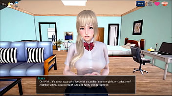 Preview 3 of Indian Girl Boy Car - 4 - Mythic Manor - Velle uses magic and the waitress shows her big tits (dubbing)