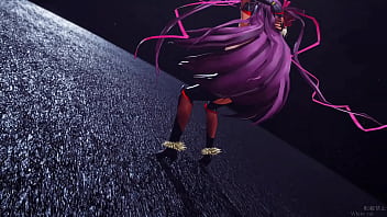 Preview 2 of Wach Fuck Videos - 【MMD】y u k i k a z e (by White cat)