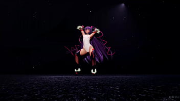 Preview 4 of Wach Fuck Videos - 【MMD】y u k i k a z e (by White cat)