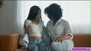 Preview 2 of Niya Yu Black - Misty and Vina help each others orgasm