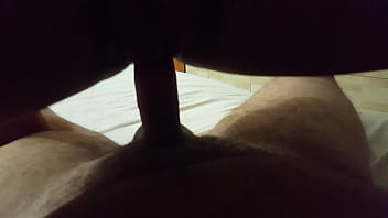 Preview 4 of Bbw Redhead Boned - sentando de frente
