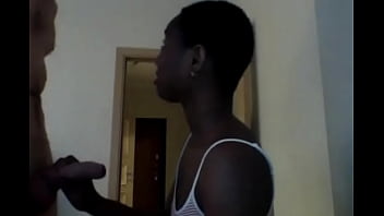 Preview 2 of Massage Lasibon - ebony cutie spotted webcam lol