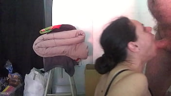 Preview 4 of Lick Rapha Vegas Giant Ass - I fuck her pussy stand up
