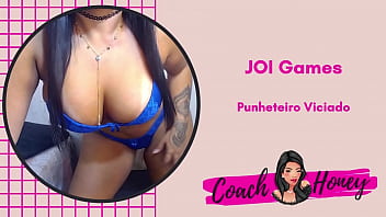 Preview 4 of Tow Girl One Boy Xxxc Hindi - Desafio Para Voc&ecirc_ Punheteiro Viciado! | JOI Games | Punheta Guiada | # 31