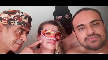 Preview 4 of Ghana Pono Sex Videos - Coroa safada patricia resolveu trair seu marido em pleno dia do namorados. E ainda topo gravar com 3 caras pirocudo. Veja que foi nosso f&atilde_ sorteado para fazer seu primeiro filme porno. A coroa patricia no final da grava&ccedil_&atilde_o pediu mais