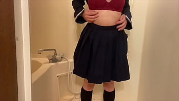 Preview 1 of Turkish Xnxx Guru - 制服姿でオナニーしてたら気持ち良すぎて大量潮吹き3連発しちゃいました