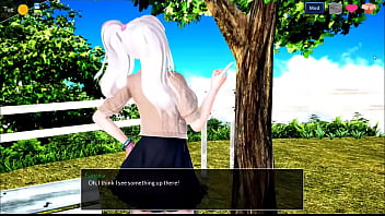 Preview 4 of Bokep Naruto Seribu Bayangan - 3 - Mythic Manor - Cute teen Roomate lost her panties in the park. (dubbing)