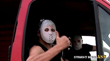 Preview 1 of D Ng Vo Cho Ban - Straight In The Ass - ANAL In the Back of The Van