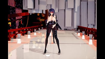 Preview 2 of Kitchen Aex - Masked Bitch (by fieams)