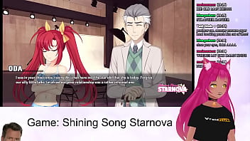 Preview 1 of Japanese Son Force On Mom - VTuber LewdNeko Plays Shining Song Starnova Aki Route Part 3