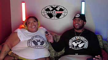Preview 1 of Dog And Girl Faking And Sex - Interview With Rising SSBBW PornStar Honey Hips FT PoundHard Entertainment