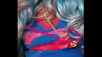 Preview 3 of Preeti Janta Sex Video - Tristina Millz Celebrating Women&#039_s Day 2021 SuperWomen Shirt