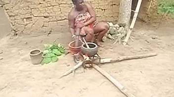 Preview 2 of Xnxx Wweee - SHE CAUGHT ME FUCKING MY STEP BROTHER IN MY step GRANDMOTHER&#039_S HOUSE AND SHE JOINED US,  MY SIN SOMEWHERE IN AFRICA scene2