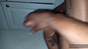 Preview 3 of Xxxxxxxdf Df - Bathroom bbc las vegas jacking off series 1