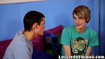 Preview 1 of Kelly Mae Hellfire - Tall and skinny emo twink Preston Andrews fucks his lover