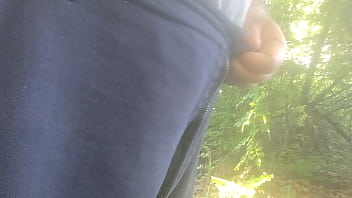 Preview 1 of Mom Son Sexmom - Piss outside