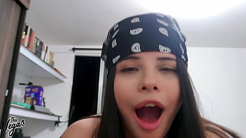 Preview 3 of Backseat Hairy Pussy - Amateur hidden camera real couple fucking - Selena Vega