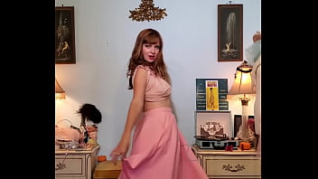 Preview 2 of Step Mom To - Dainty Rascal Dancing in Sexy Pinup 50s Outfit