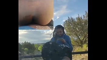 Preview 4 of Desi Homemade Dildo Musturbation - Kuro Fucks Yuki On Car Hood (KYE)