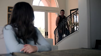 Preview 1 of Karmen Diaz Beurette - Seductive Roomies Scarlett Alexis &amp_ Charlotte Sins Have The Hots For Dante Colle
