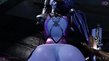 Preview 2 of Blacker Xxx Video New 2018 - Widowmaker Doggy