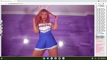 Preview 2 of Huge Alex Jones And Petite - cosplay cheerleader gets horny for you