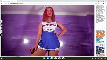 Preview 1 of Huge Alex Jones And Petite - cosplay cheerleader gets horny for you