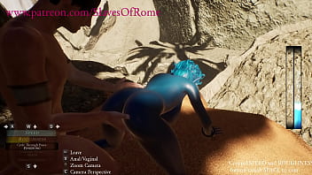 Preview 2 of Alkoll Sex Izle - Slaves of Rome Game - Fucking the Desert Nymph