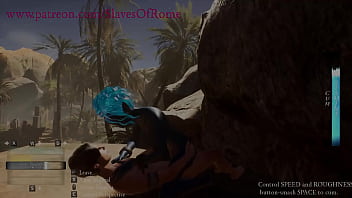 Preview 4 of Alkoll Sex Izle - Slaves of Rome Game - Fucking the Desert Nymph