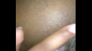 Preview 1 of Japanese Romance Massage - Ebony teen fingers creamy pussy