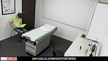 Preview 1 of Mmy Momy - Andrew Powers Can&#039_t Contain Boner At Doctor Appointment