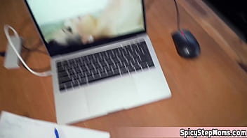 Preview 2 of How Do I Join - Today I have a special focus traning with my busty MILF brunette stepmother