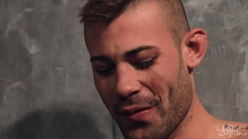 Preview 1 of Hort Oil - Horny (Vanessa Jhons) Falls On Her Knees And Gets A Real Face Fuck From (Ricky Blue) - Trans Angels