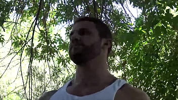 Preview 1 of Lnd Sxe Voides - We Stumble Upon Rocke In The Woods And Cant Wait To Test His Tight Ass - Reality Dudes