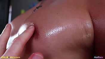 Preview 2 of Extreme Cum Down Throat Brutal - Hot guy getting edged and nipple played