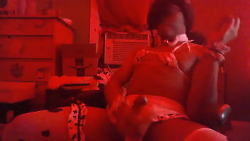 Preview 4 of Indian Sex Movoe - horny lil cowgirl playing by herself