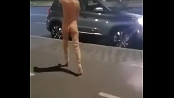 Preview 4 of Korean Couples Riding - NAKED WALK IN THE NIGHT CITY