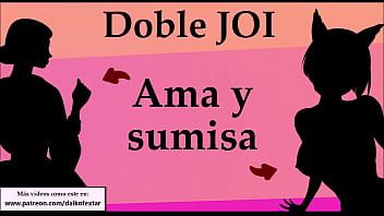 Preview 4 of Deshixxx Bf - JOI doble,  ama y sumisa follan contigo.